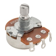 Alpha A500K Pot Metric Split Short Shaft 6.5mm Audio Taper Potentiometer for Electric Guitar Bass