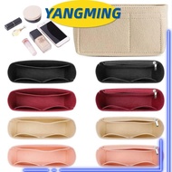 YANGYANG 1Pcs Linner Bag, Multi-Pocket Felt Insert Bag,  Portable Storage Bags Travel Bag Organizer for Longchamp Mini Bag