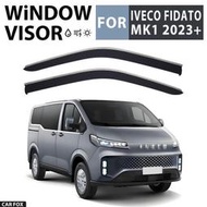 適用於iveco fidato window visor車窗晴雨擋雨遮陽板雨眉[]