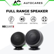 2.5" Full Range Speaker MB QUART Surrond Car Speaker Kereta FA-2.5