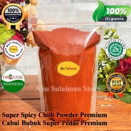 Bubuk Cabe Super Pedas 1 kg / Super Spicy Chilli Powder / Cabai Bubuk