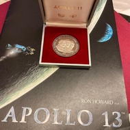 Apollo 11 Mission July 1969 Proof X NASA & Apollo 13 Japanese magazine 阿波羅11號銀幣& 阿波羅13號日本雜誌