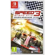 《今日快閃價》（中古二手）Switch NS遊戲 F1賽車3 一級方程式賽車3 風掣雷行3 Speed 3 Grand Prix 歐版英文版 （適合所有人遊玩的爆炸高速街機賽車遊戲！）