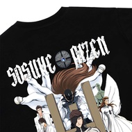 Sosuke Aizen 2026 Wide Pattern T-Shirt | Anime Bleach Men's