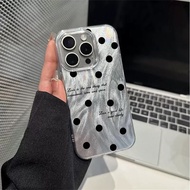 Polka Dot Casing hp For OPPO A5 PRO A3X A3 PRO A3S A12E A5 A38 A18 A31 A8 A17 A17K A16 A16S A15 S A3