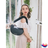 [Maison de FLEUR] Tulle Ruffle Shoulder Bag for Women - Black 8A42F0J0200