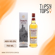 Dewars White Label Blended Whisky Double Aged 750ml