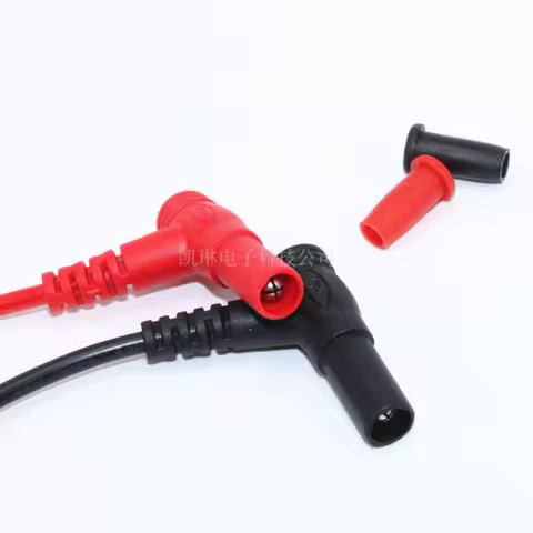 200Pair 1000V 20A Multimeter Test Leads For Fluke Meter Electrical Alligator Clip Probes Cable Circu