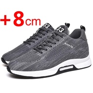 Men Increase Insole 6CM Sports Casual Height Shoes 48 Men Sneakers Elevator Shoes Hidden Heels Breat