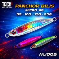 【MRT】MJ005 Mikro Logam Jig 5g/10g/15g/20g Micro Jig Metal Jig Pancing Jigging Lure Fast Jig Fishing 