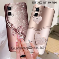 Casing for Infinix GT 30 Pro / GT 20 Pro / GT 10 Pro Flexible Softcase Procamera Love Motif
