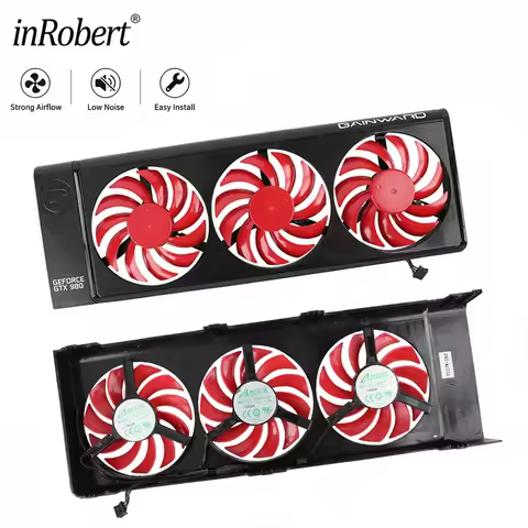 Forย Gainward Geforce GTX 980 Video Card Fan GA81S2U GTX980 Replacement Graphics Card GPU Fan with Sh