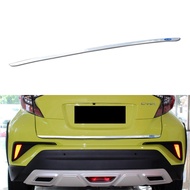 Car Rear Trunk Tailgate Back Door Tail Gate Strip Cover Trim Sticker for Toyota C-HR CHR C HR 2016-2020 Stainless Steel Accessories