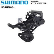 Shimano Cues U4000หลัง Derailleur 9S RD U4000 MTB จักรยานเสือภูเขา Derailleur เดิมสีดำ1x9speed