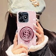 YBD Phone Case For Realme C53 C51 C63 C61 C65S 4G Realme Note 50 Note 60 60X Narzo N53 N63 Rotating 