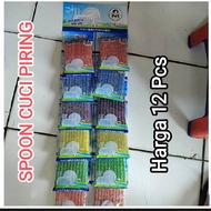 Spon Busa Cuci Piring 1 Lembar Isi 12 Pcs 