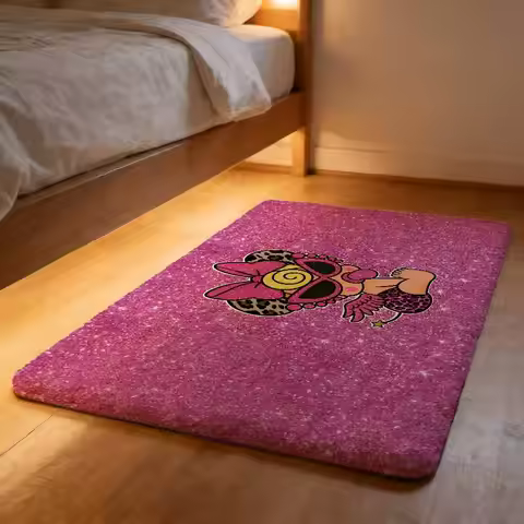 Luxury Brand H-Hysteric Mini Cloud Soft Plush Floor Mat Non-Slip, Shed-Free & Absorbent