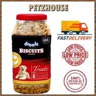 DROOLS BISCUITS TREATS FOR DOG 800GM (MAKE FROM REAL FRESH MEAT)