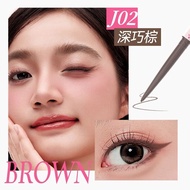 DEZONE Eyeliner Pen Dài Lông Mày Phẳng Màu Sắc Mịn Màng Đã Có Dao Bằng Kim Dụng Cụ Làm Đen Thanh Lịc
