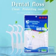 Bagged Disposable Dental Floss Stick Dental Cleaning Tool Suitable for Dental Cleaning Portable Dent