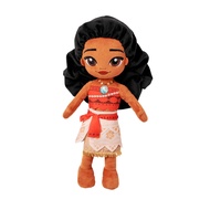 Disney Store Official Princess Plush Doll (Moana) Medium 14 Inches, Princess Dolls with Embroidered 