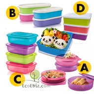 From SGD19! Ready Stock! Tupperware [BUY2 FREE2] TUPPERWARE Lunch Box Tapao School office food storage