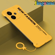 Jingsanc cho Vivo iqoo Z9 5G/iqoo Z9 Turbo // iqoo Z9 Turbo + Vỏ điện thoại sang trọng siêu mỏng cứn