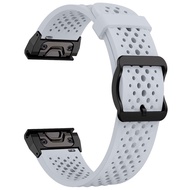 26mm Quick fit Original Silicone Sports Strap for Garmin Fenix 8 51mm Sports Rubber Band Garmin Endu