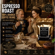 French Roast Freshly Baked Freshly Roasted 100% Arabica Coffee bean blend- Dark Roast Biji Kopi