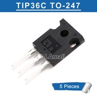 5pcs TIP36C TO-247 TIP36 TIP36CW TO-247 25A/100V PNP Darlington Power Transistor new original IC