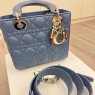 99成新 Lady Dior My ABC 四格 藍色
