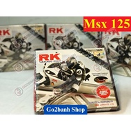 RK Msx 125 chain sprocket - High quality