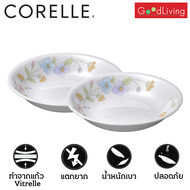 Corelle Pastel Bouquet ชามอาหาร ชามแก้ว ชามซุป ขนาด ุ6.5 นิ้ว (17 cm.) จำนวน 2 ชิ้น [C-03-413-93-2]