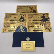We Have More Manga Japanese Anime Sword-Art-Online 10000 Yen Gold Banknotes for Souvenir Gifts and Collection