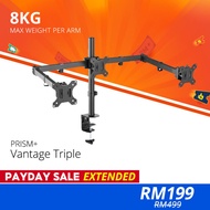 PRISM+ Vantage Triple Monitor VESA Monitor Arm