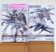 (日版) Metal Build Strike Rogue &amp; Ootori Striker 嫣紅突擊高達+IWSP背包