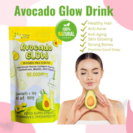 ORIGINAL Avocado GLOW Milk Collagen Drink hydrolyzed marine collagen peptides glutathione & hyalluro