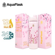 Aquaflask Sakura Limited Edition with Silicone Boot Floral Collection