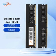 Walram หน่วยความจำ DDR4คอมพิวเตอร์เดสก์ท็อป16GB 8GB 4GB 3200MHz 2666MHz 1600MHz Non-ECC UDIMM PC3-12800 memoria RAM