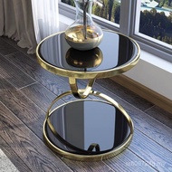 Simple Small Apartment Tea Table Electroplating Hot-selling Balcony Influencer Leisure High-End Coff