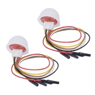 HiLetgo 2pcs BH1750 BH1750FVI Digital Light Illumination Sensor Light Intensity Sensor Module Light 