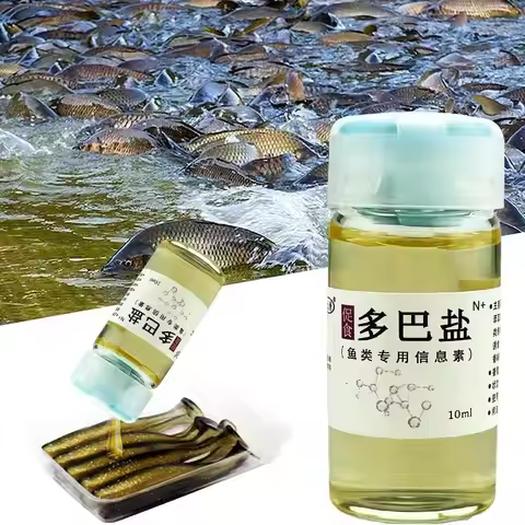 Fishing Booster Fish Lure Doba Salt Attractant Flavor Oil Hunger Hormone Cheese Flavor Fish Lure Bai