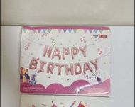 Happy birthday 生日 氣球 佈置 