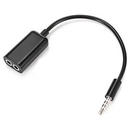 1Pcs Headphones  1/2  Couple  Double Splitter  Shared Computer Speaker Speaker Phone 3.5mm Audio Con