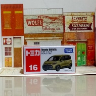 Tomica No 16 Toyota Sienta Gold Diecast Car Takara Tomy