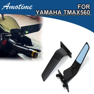 สำหรับยามาฮ่า T-MAX560 T-MAX 560 TMAX 560 2022 2023 2024 Kaca Spion มอเตอร์ปีกปรับได้อุปกรณ์กระจกมอง