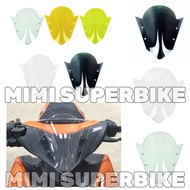 YAMAHA NVX155 V1 V2 V3 NVX VISOR CAP COLOUR BLACK SMOKE CLEAR ORANGE GREEN WINDSHIELD BODY COVER SET