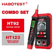 HABOTEST HT92 HT123 Digital Multimeter 600V AC/DC 4000 Counts Smart Multimeter Pen Multimeter Voltag