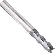 Kodiak Cutting Tools KCT166450 USA Made Solid Carbide End Mill, AlTiN Coated, 4 Flute, 3/16" Diamete