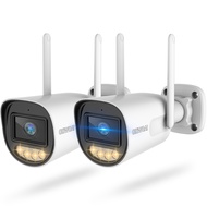 2 PCS 5MP CCTV Indoor/Outdoor Camera Wireless Security Home | 5G&2.4G WiFi | USB-Power |Night Vision
